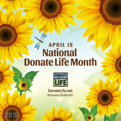 April is Donate a life Month